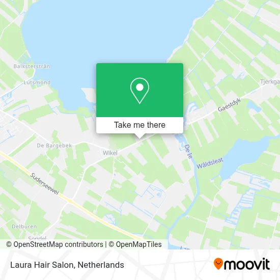 Kapsalon Laura map