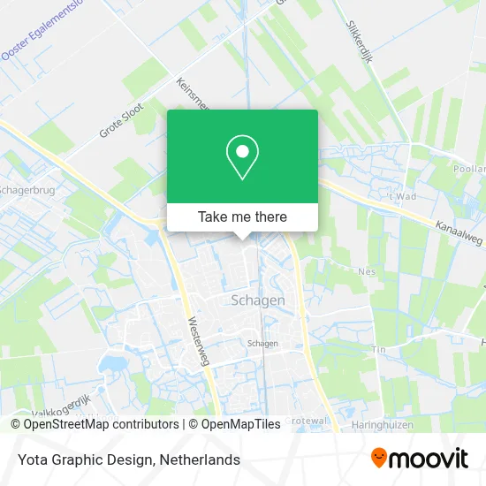 Yota Graphic Design map
