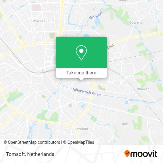 Tomsoft map