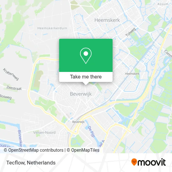 Tecflow map