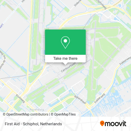 First Aid - Schiphol map