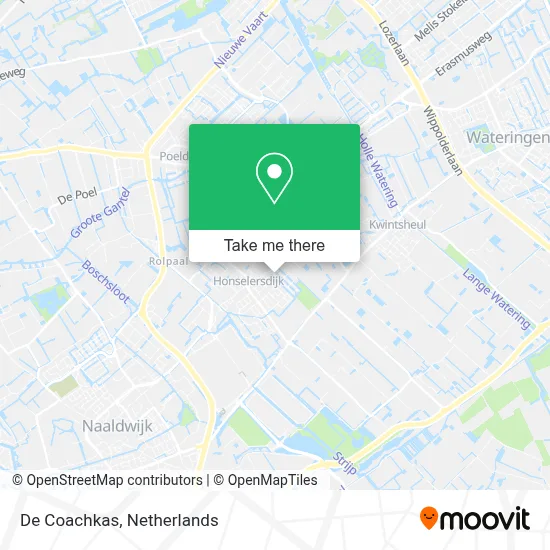 De Coachkas map