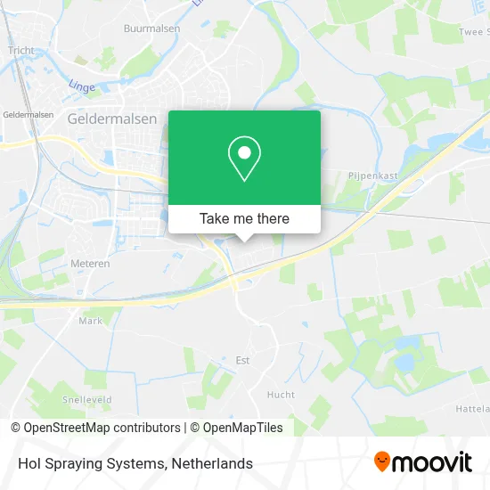 Hol Spraying Systems map