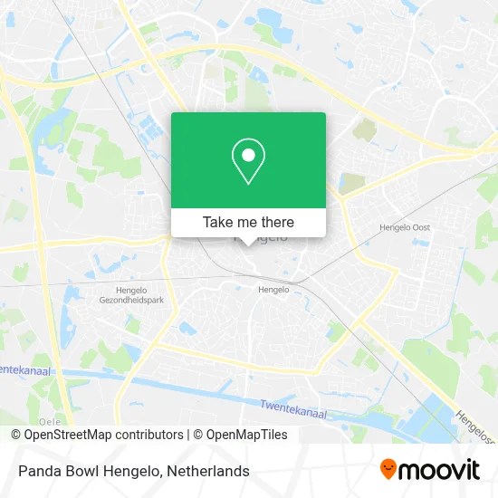 Panda Bowl Hengelo map