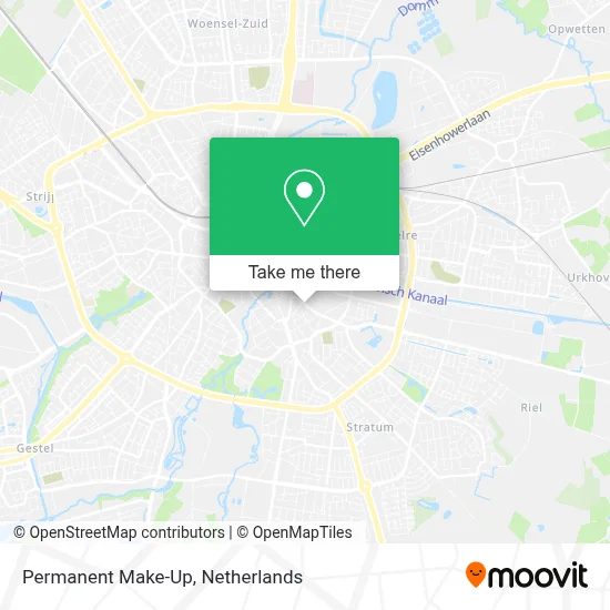 Permanent Make-Up map