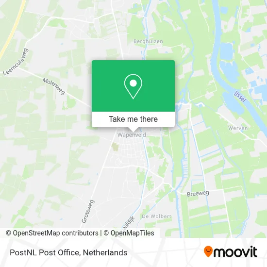 Postnl Postkantoor map