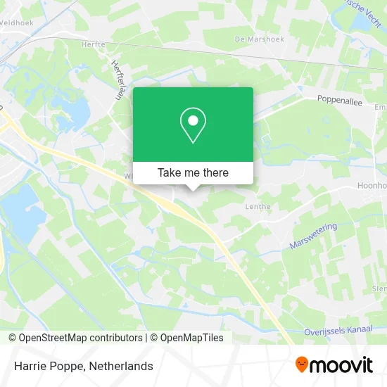 Harrie Poppe map