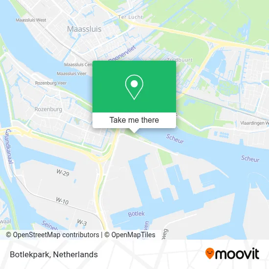 Botlekpark Karte