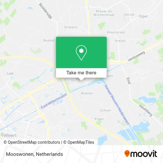 Mooswonen map