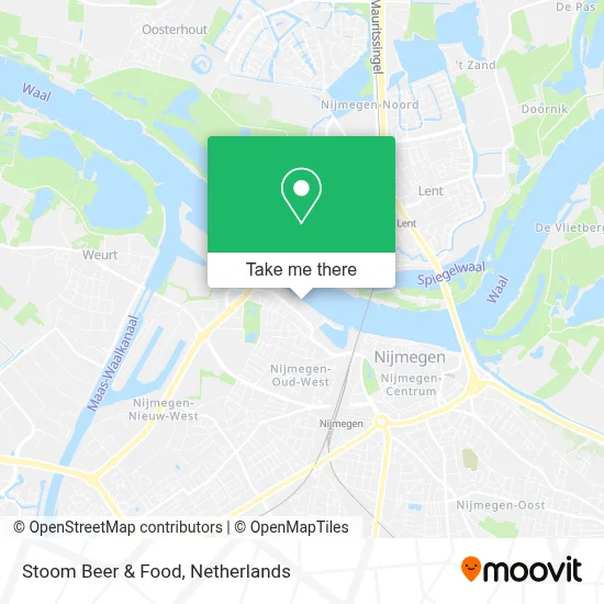 Stoom Beer & Food map