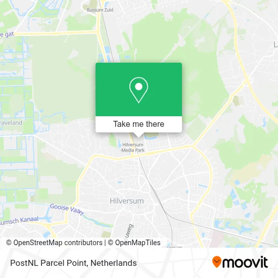 Postnl Pakketpunt map