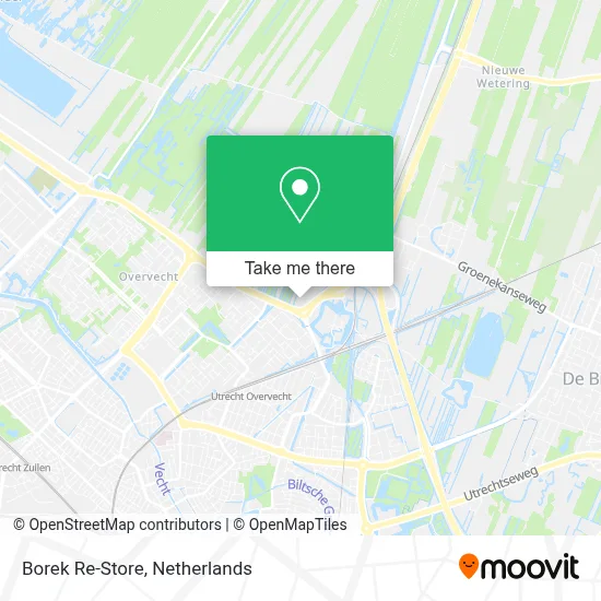 Borek Re-Store map