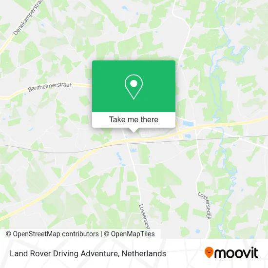 Land Rover Driving Adventure map
