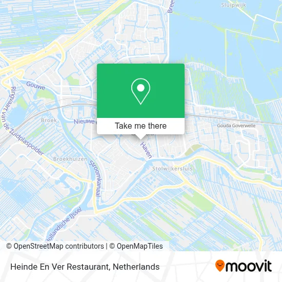 Heinde En Ver Restaurant map