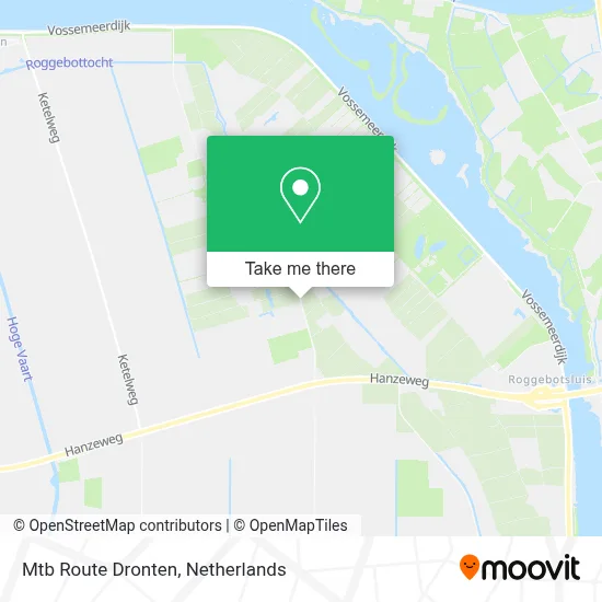 Mtb Route Dronten map