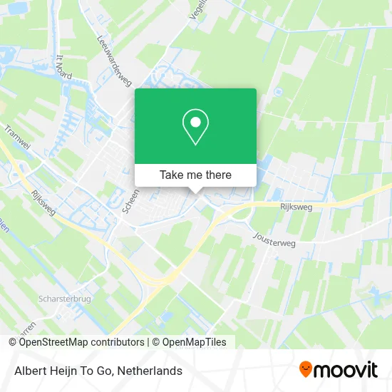 Albert Heijn To Go map