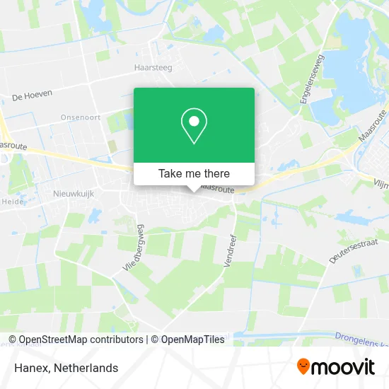 Hanex map