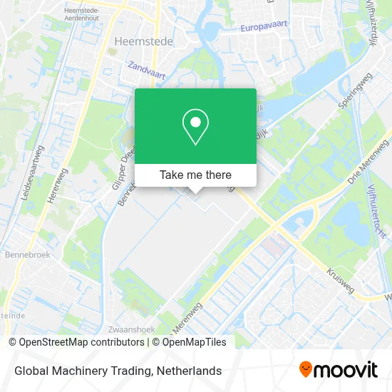 Global Machinery Trading map