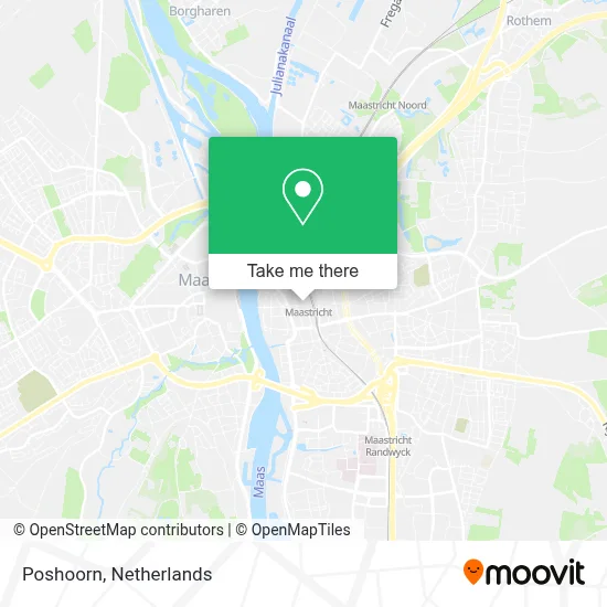 Poshoorn map