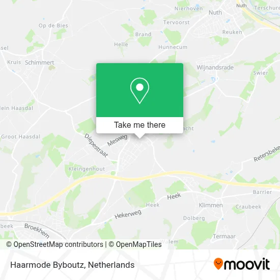 Haarmode Byboutz map