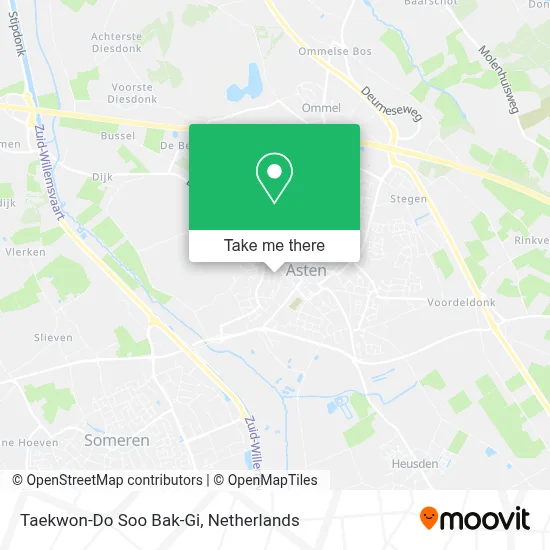 Taekwon-Do Soo Bak-Gi map
