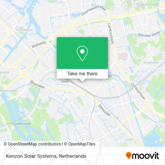 Kenzon Solar Systems map