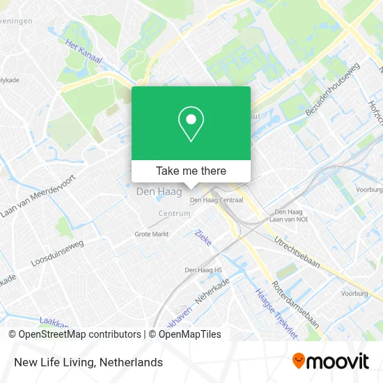 New Life Living map