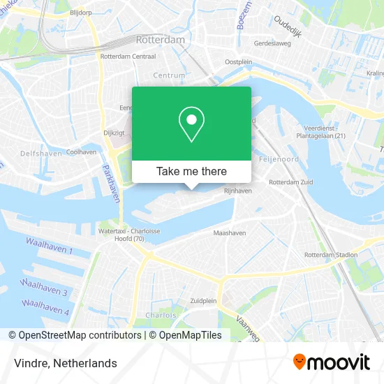 Vindre map