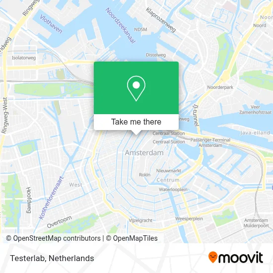 Testerlab map