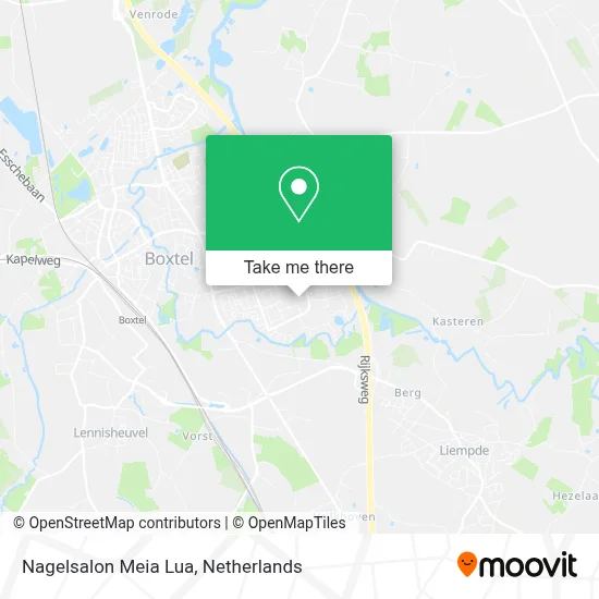 Nagelsalon Meia Lua map
