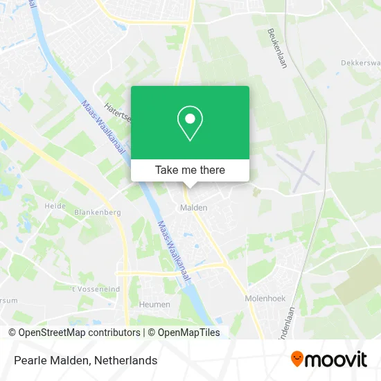 Pearle Malden map