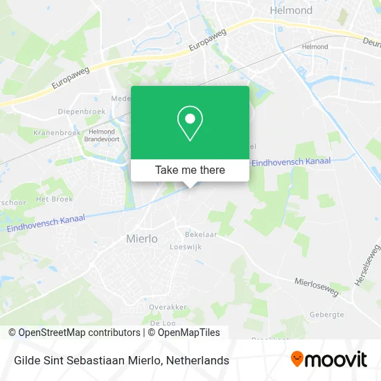 Gilde Sint Sebastiaan Mierlo map