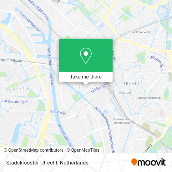 Stadsklooster Utrecht map