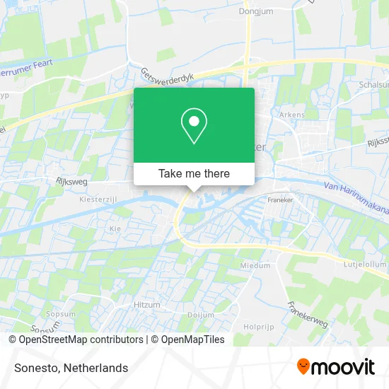 Sonesto map