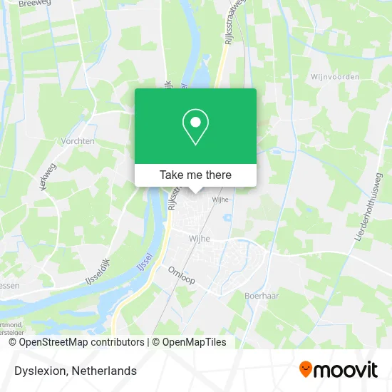 Dyslexion map