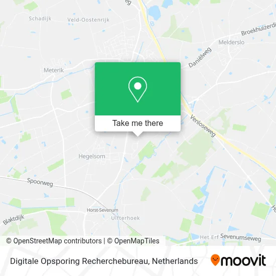 Digitale Opsporing Recherchebureau map