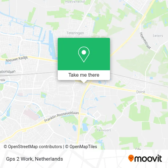 Gps 2 Work map