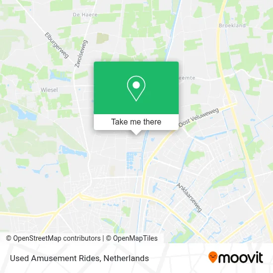 Used Amusement Rides map