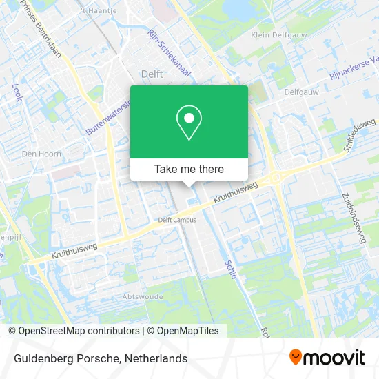 Guldenberg Porsche map