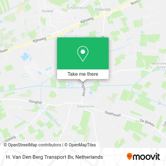 H. Van Den Berg Transport Bv map