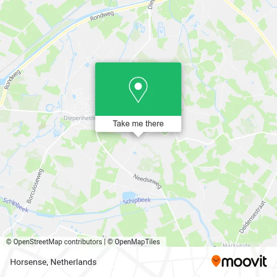 Horsense map