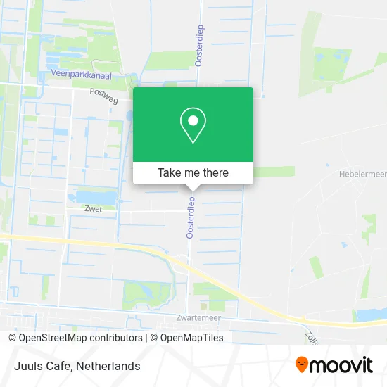 Juuls Cafe map