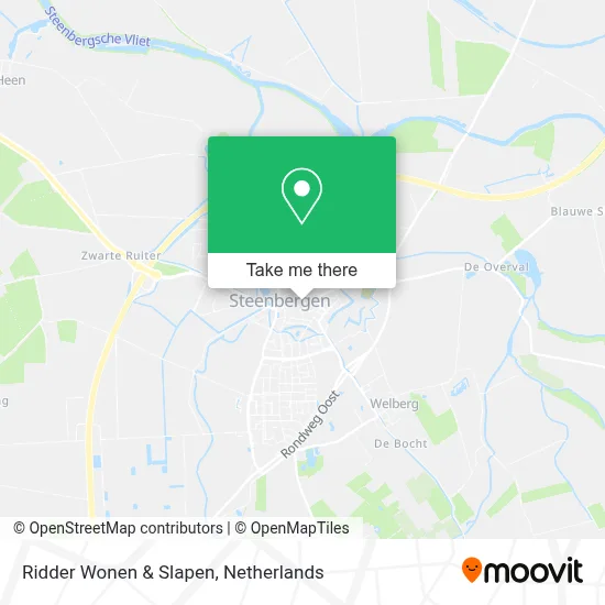 Ridder Wonen & Slapen Karte