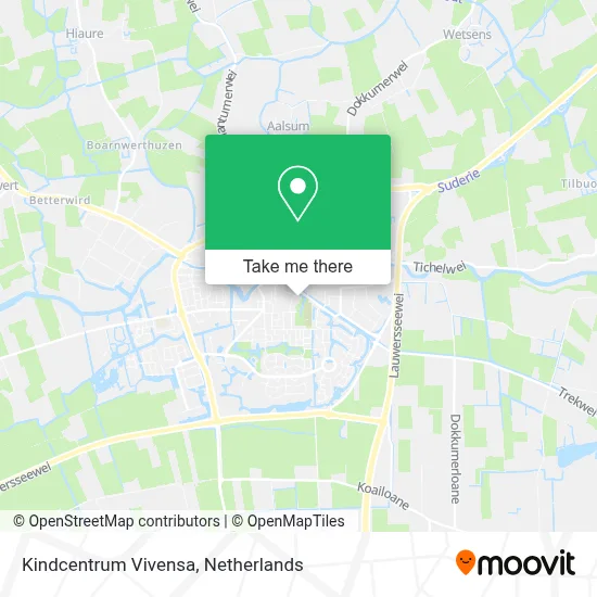 Kindcentrum Vivensa map