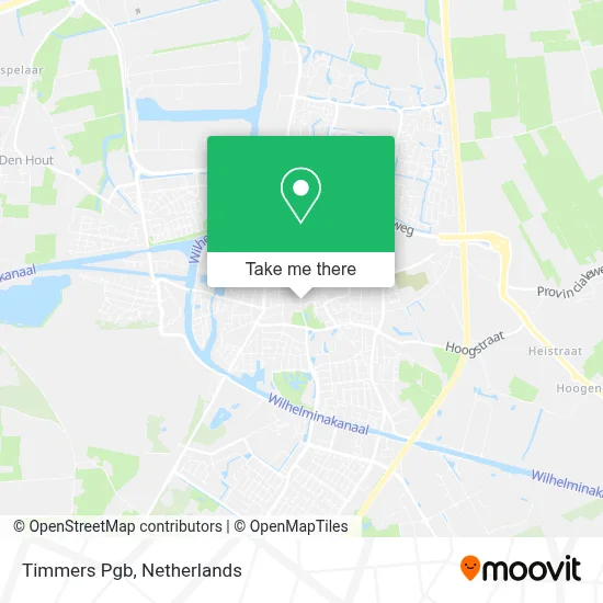 Timmers Pgb map