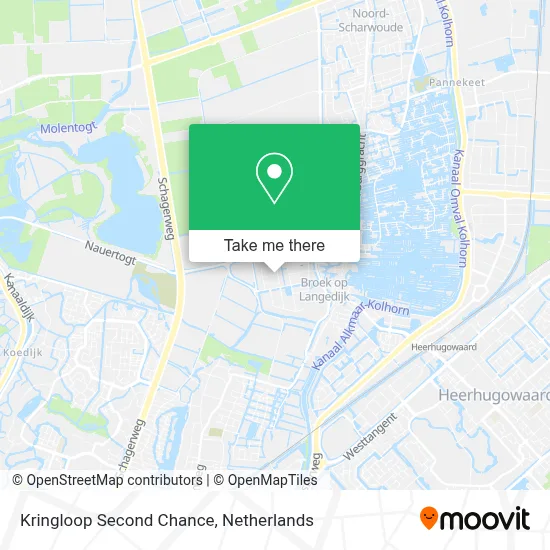 Kringloop Second Chance map