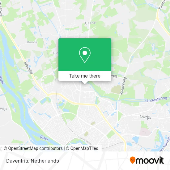 Daventria map