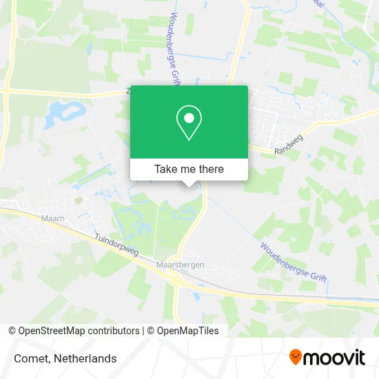 Komeet map