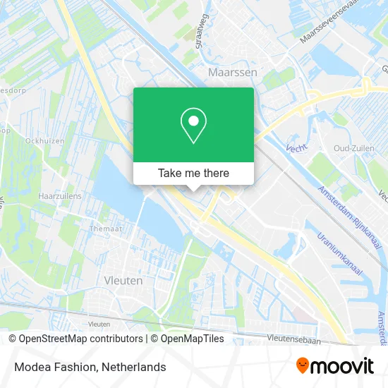 Modea Fashion map