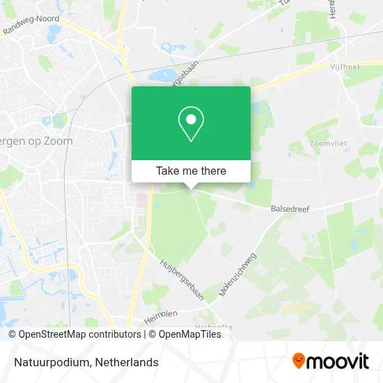 Natuurpodium map